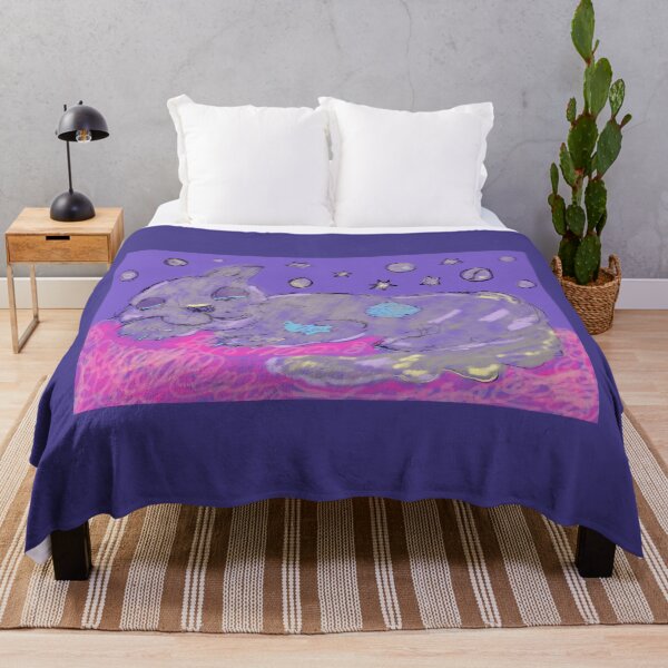 Item preview, Kawaii Cosmic Sleepy Cat - Galaxy Dreamcore Aesthetic Art designed and sold by Kapsula2023.