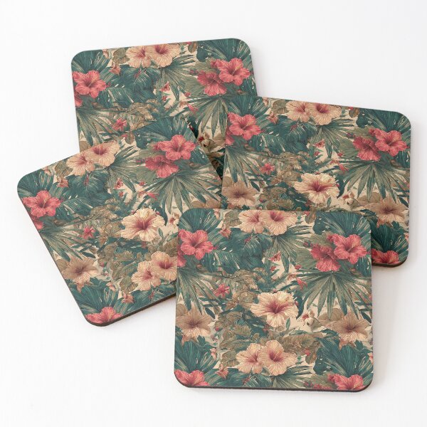 Item preview, Bold Tropical Flower Print  - Botanical Garden Pattern  - Gifts For Women designed and sold by RoyalStarsPatts.