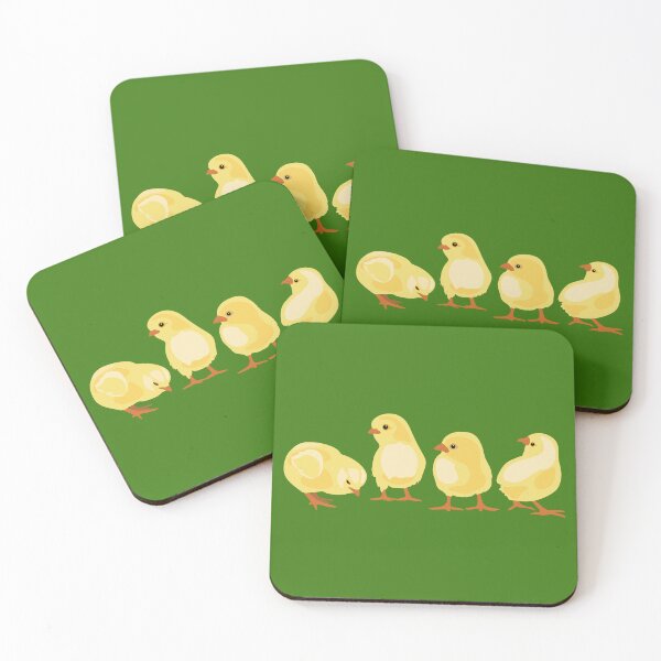 Item preview, Four Cute Fluffy Baby Chicks designed and sold by Laanas55.