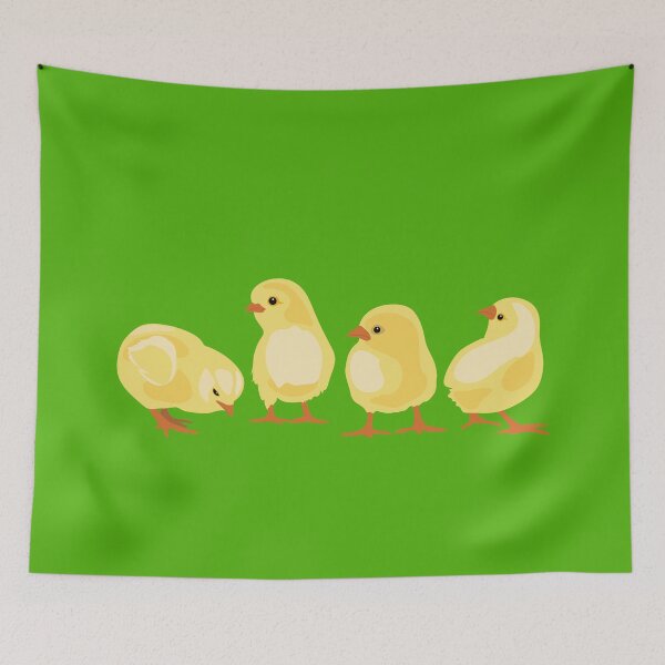 Item preview, Four Cute Fluffy Baby Chicks designed and sold by Laanas55.