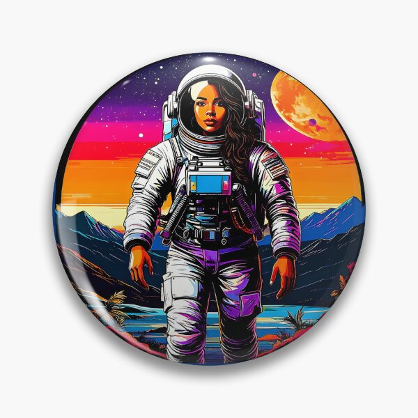 Item preview, A young woman astronaut designed and sold by Creative Visualize.