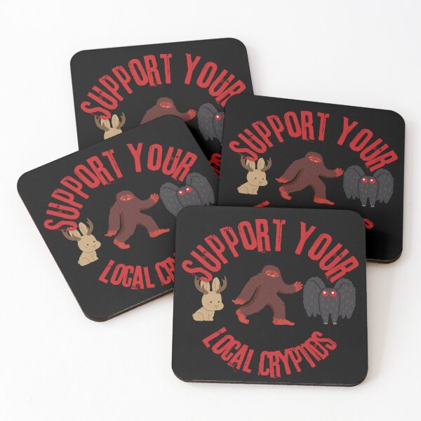Item preview, Support Your Local Cryptids designed and sold by icarusoak.