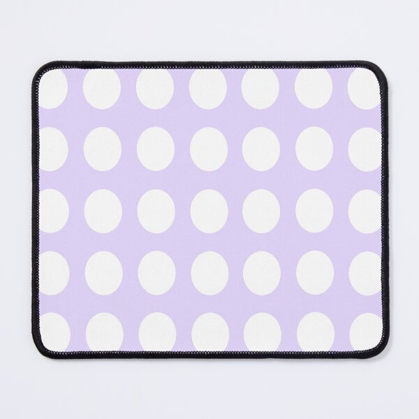 Item preview, WHITE and LILAC Symmetrical POLKA DOTS designed and sold by RachelMacht.