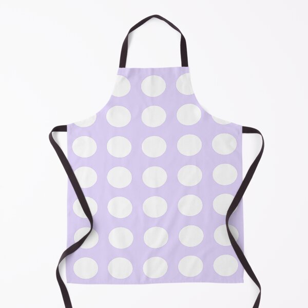 Item preview, WHITE and LILAC Symmetrical POLKA DOTS designed and sold by RachelMacht.