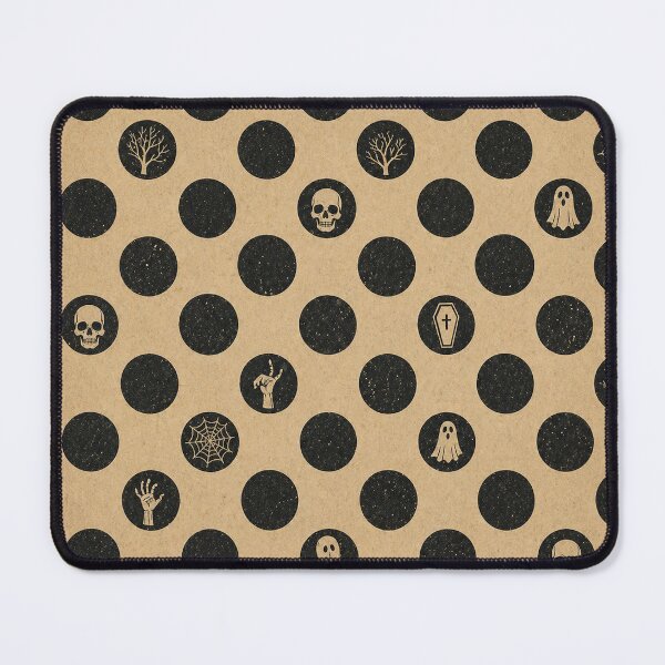 Item preview, Vintage Horror Polka Dot Pattern, Halloween Spooky Seamless Pattern, Gothic Horror Design designed and sold by DrizzyV.