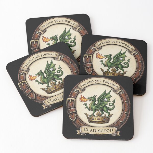 Item preview, Clan Seton Crest designed and sold by BagTown Clans.