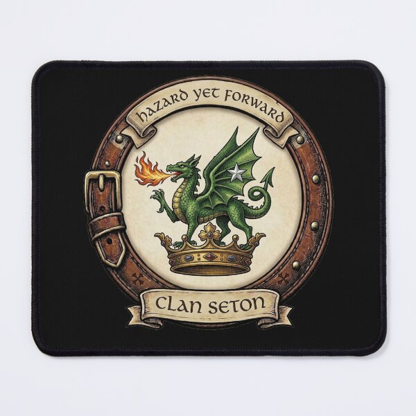 Item preview, Clan Seton Crest designed and sold by BagTown Clans.