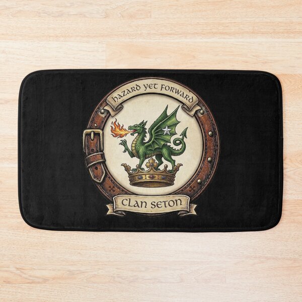 Item preview, Clan Seton Crest designed and sold by BagTown Clans.