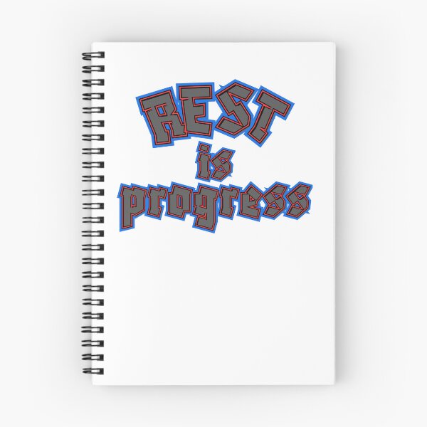 Item preview, Rest Is Progress Motivational Quote designed and sold by Snedsdigital.