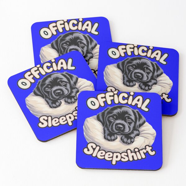 Item preview, Humorous Black Labrador Puppy Art Design Official Sleepshirt designed and sold by fantasticdesign.