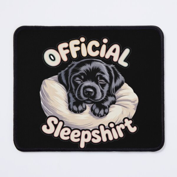 Item preview, Humorous Black Labrador Puppy Art Design Official Sleepshirt designed and sold by fantasticdesign.