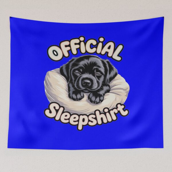 Item preview, Humorous Black Labrador Puppy Art Design Official Sleepshirt designed and sold by fantasticdesign.