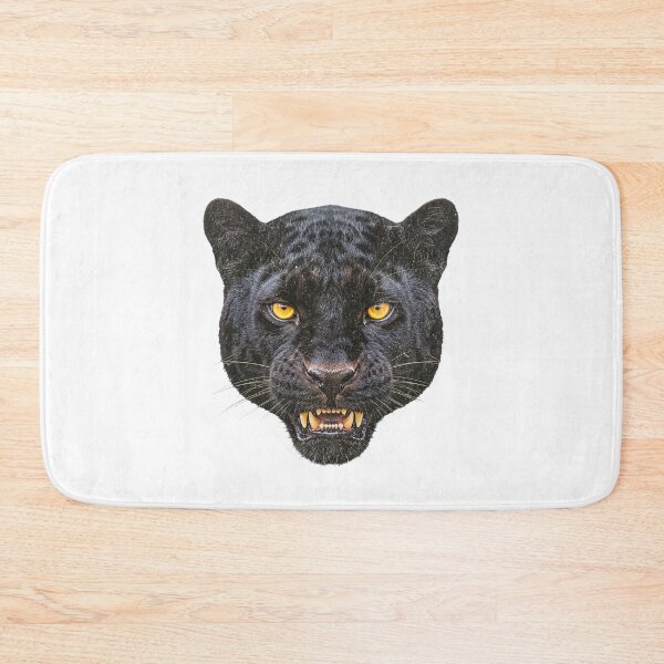 Item preview, Black Panther Retro 90s Realistic Growling Graphic designed and sold by EvrmoodCo.