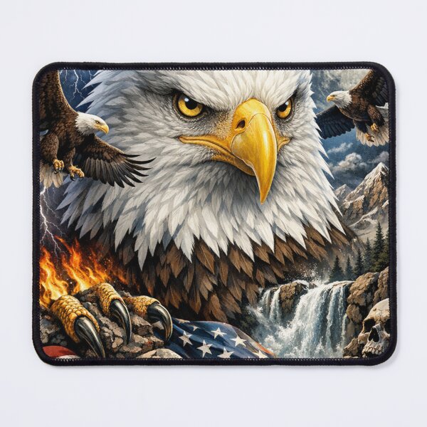 Item preview, Indomitable strength of the eternal eagle designed and sold by JuViRo.