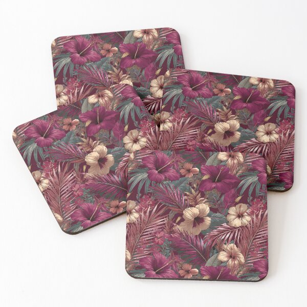 Item preview, Charming Tropical Flower Print  - Flower Garden Pattern  - Gifts For Wife designed and sold by RoyalStarsPatts.