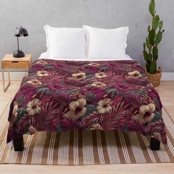 Item preview, Charming Tropical Flower Print  - Flower Garden Pattern  - Gifts For Wife designed and sold by RoyalStarsPatts.