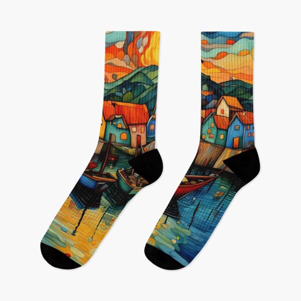 Item preview, Hamlet by the sea designed and sold by George Hutton Hunter.