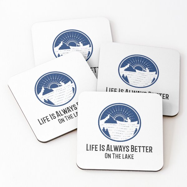 Item preview, Life Is Always Better On The Lake, Lake Fisherman designed and sold by HoppingCreation.