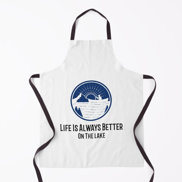 Item preview, Life Is Always Better On The Lake, Lake Fisherman designed and sold by HoppingCreation.
