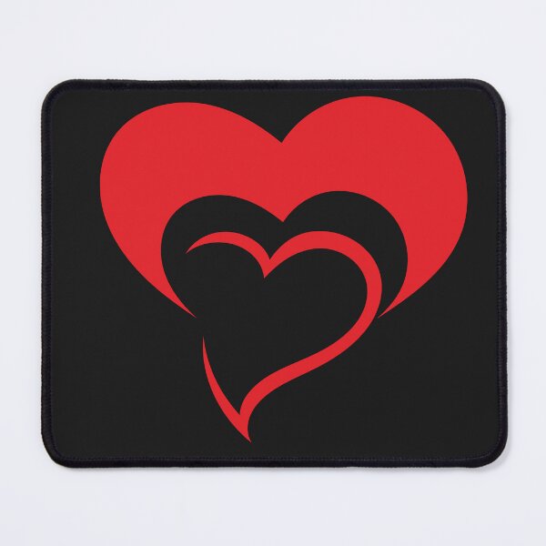 Item preview, Triple Nesting Hearts Art Minimalist Love Design designed and sold by SolutionsArt.