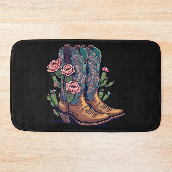 Artikelvorschau, Distressed Boots Cactus Bloom entworfen und verkauft von Zakrytos ★★★★★.