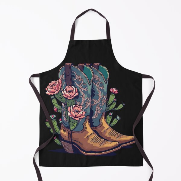 Item preview, Distressed Boots Cactus Bloom designed and sold by Zakrytos ★★★★★.