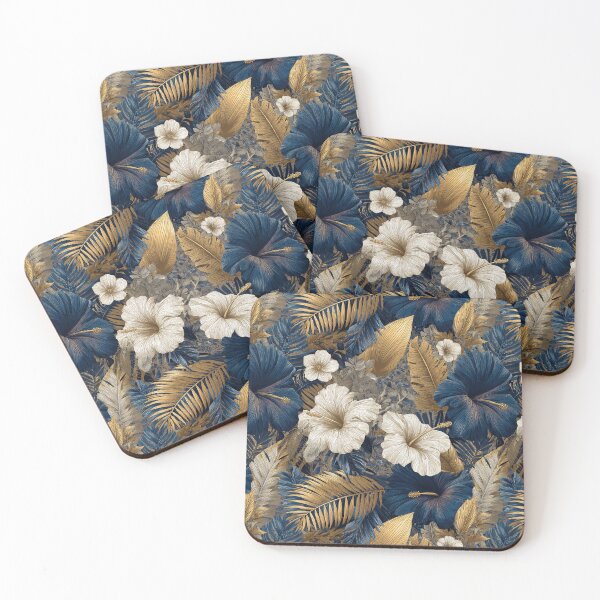 Item preview, Delicate Tropical Floral - Flower Floral Print  - Unique Gifts For Men designed and sold by RoyalStarsPatts.