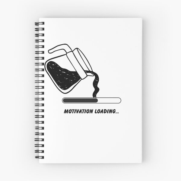 Item preview, Motivation Loading Coffee Pouring Art designed and sold by VibeoCanvasShop.