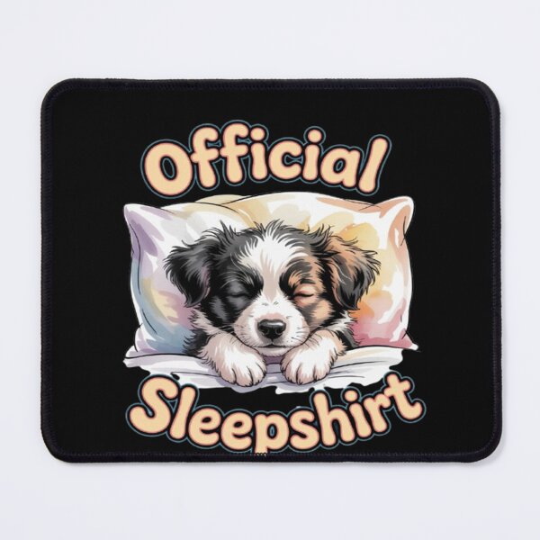 Item preview, Humorous Border Collie Puppy Art Design Official Sleepshirt designed and sold by fantasticdesign.