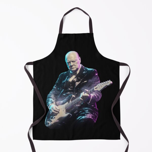 Item preview, Winston Churchill Playing Electric Guitar designed and sold by CallDesign.