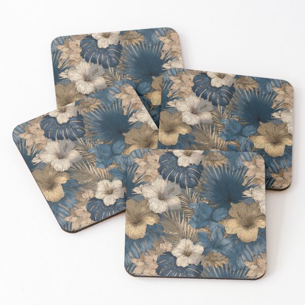 Item preview, Lush Tropical Floral  - Botanical Garden Pattern  - Gifts For Dad designed and sold by RoyalStarsPatts.