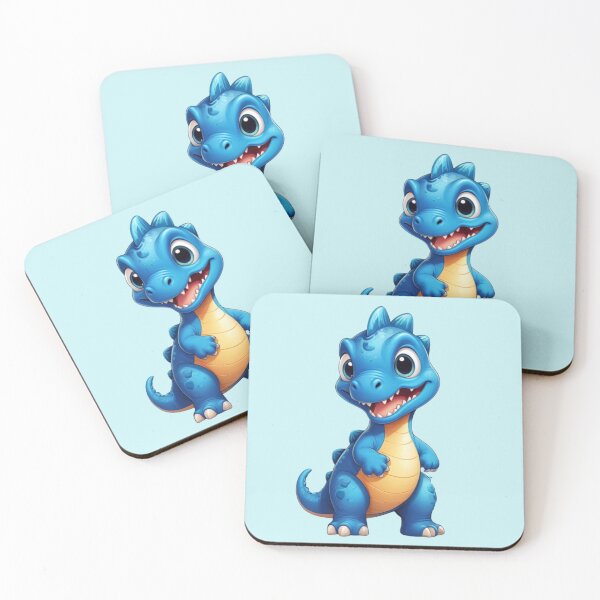 Item preview, little blue dinosaur designed and sold by KIDS-PRINTS.