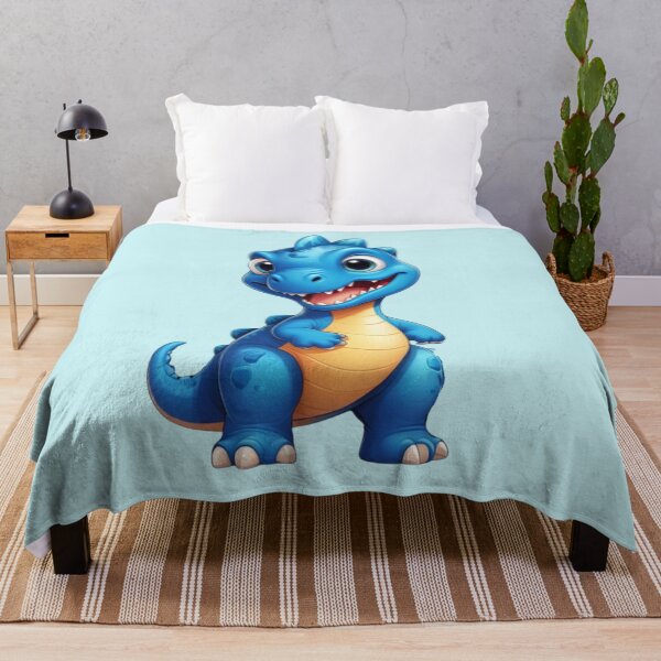 Item preview, little blue dinosaur designed and sold by KIDS-PRINTS.