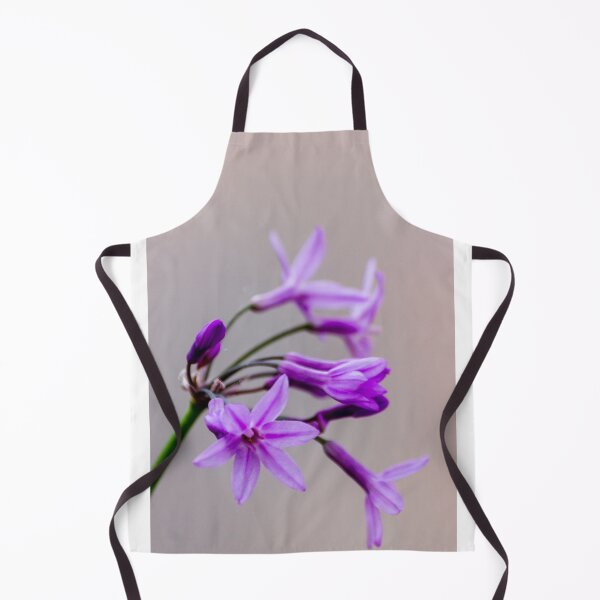 Item preview, Purple Wildflower Close-Up Macro Photo With Soft Background and Delicate Star-Shaped Blooms designed and sold by Nmallia.