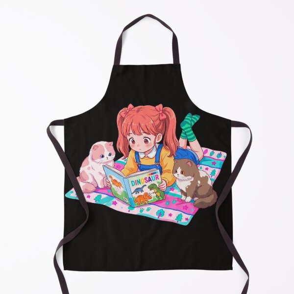 Item preview, A girl with a dog and a cat. designed and sold by PP&RAINBOW SHOP.