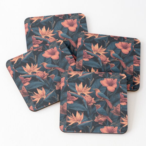 Item preview, Fresh Tropical Floral Texture  - Birthday Flower Print  - Christmas Gift Ideas designed and sold by RoyalStarsPatts.