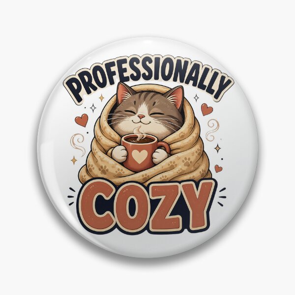 Item preview, Professionally Cozy Cat designed and sold by rhainlds.