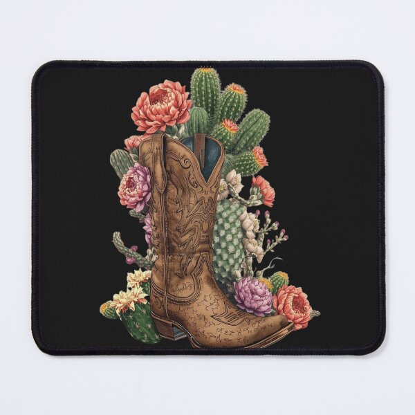 Item preview, Desert Bloom Cowgirl Boots designed and sold by Zakrytos ★★★★★.