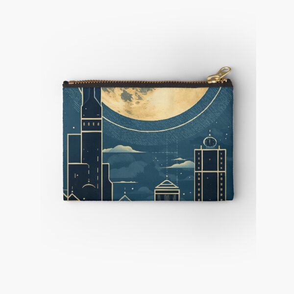 Item preview, Moonrise Over the City designed and sold by AbstractAnom.