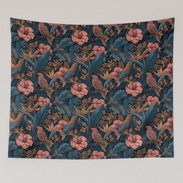 Item preview, Radiant Tropical Floral Texture  - Flower Garden Pattern  - Gifts For Her designed and sold by RoyalStarsPatts.