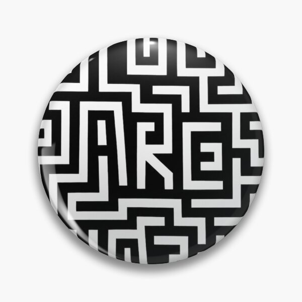 Item preview, Maze Typography “You Are Amazing” Design designed and sold by LineArtNordic.