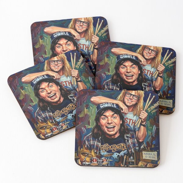 Item preview, Aurora’s Finest: Bold Impasto Rock Tribute designed and sold by Art's Diner.