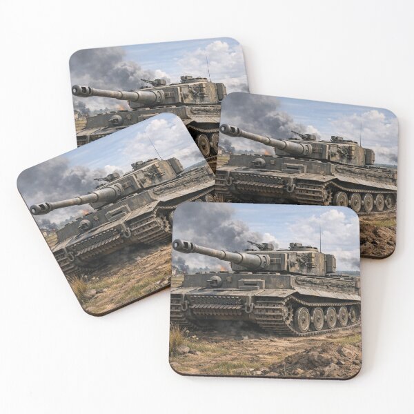 Item preview, Heavy tank advancing in combat designed and sold by JuViRo.