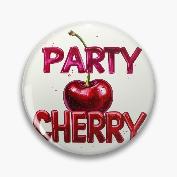 Item preview, Party cherry mood designed and sold by LiskoDesign.
