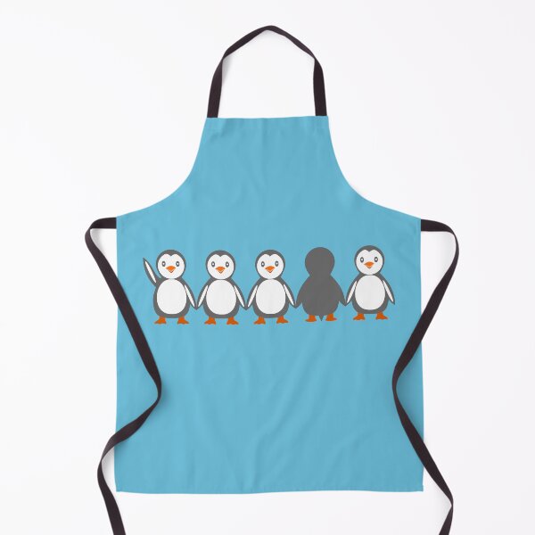 Item preview, Cute Penguin Friends in a Row designed and sold by Laanas55.