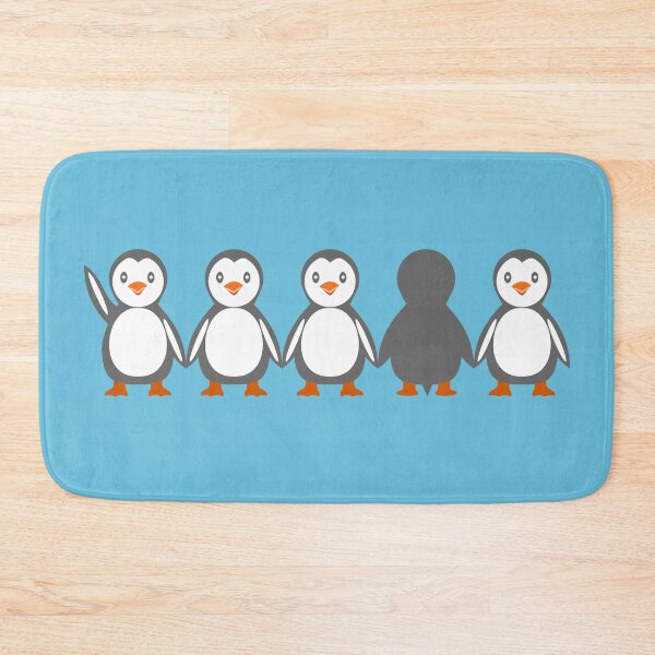 Item preview, Cute Penguin Friends in a Row designed and sold by Laanas55.
