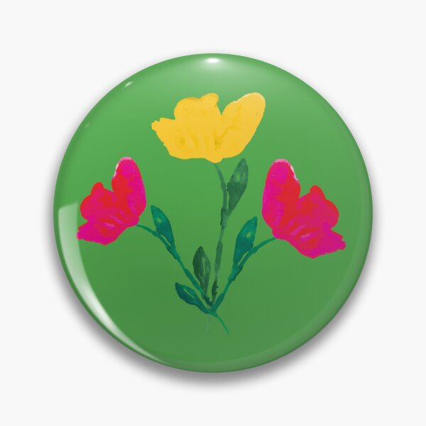Item preview, Green version of Vibrant spring pattern with tulips designed and sold by studiodrchicken.