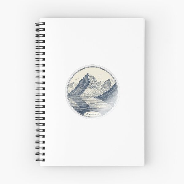 Item preview, Akureyri Wintertime Fjord designed and sold by M4nulas.