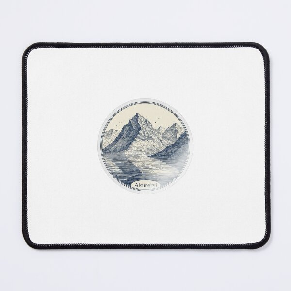 Item preview, Akureyri Wintertime Fjord designed and sold by M4nulas.