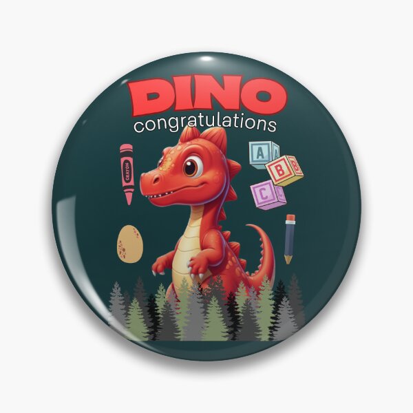 Item preview, Dino congratulations designed and sold by KIDS-PRINTS.